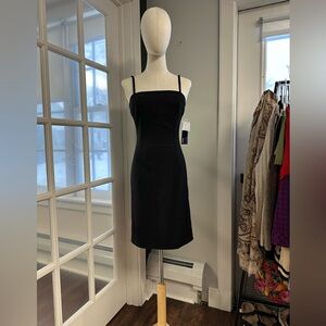 90s Vintage • LBD spaghetti strap